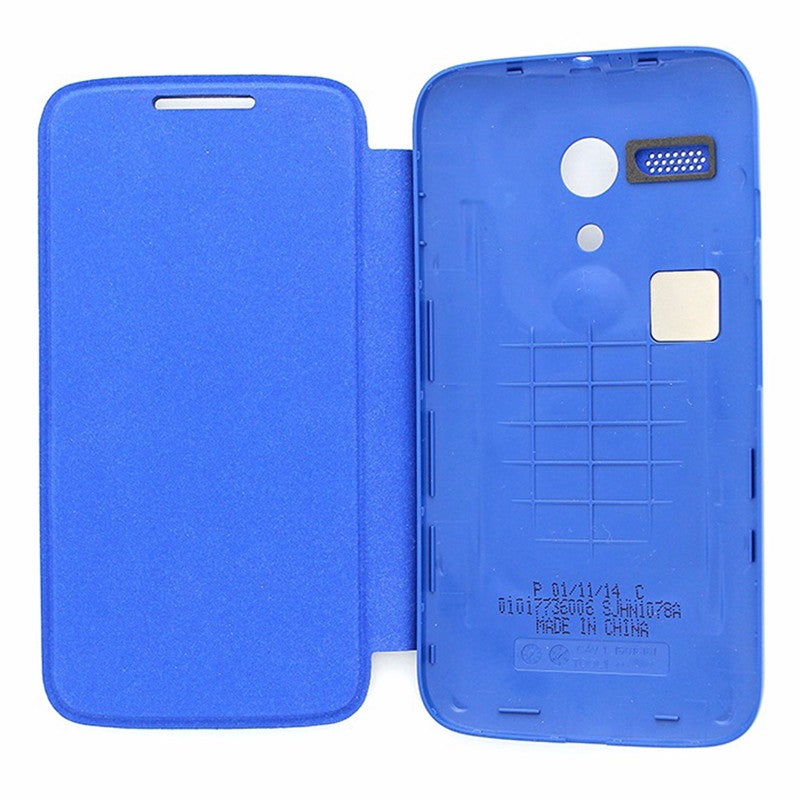 Motorola Flip Shell Case for Moto G Blue Cell Phone - Cases, Covers & Skins Motorola - Simple Cell Bulk Wholesale Pricing - USA Seller
