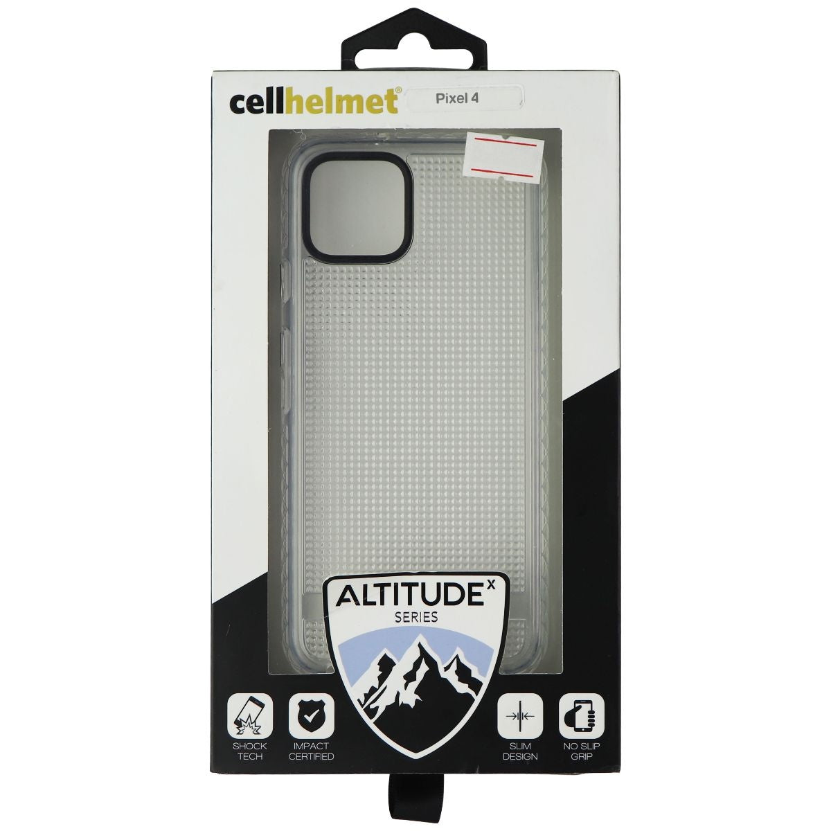 CellHelmet Altitude X Series Gel Case for Google Pixel 4 - Clear Cell Phone - Cases, Covers & Skins CellHelmet - Simple Cell Bulk Wholesale Pricing - USA Seller
