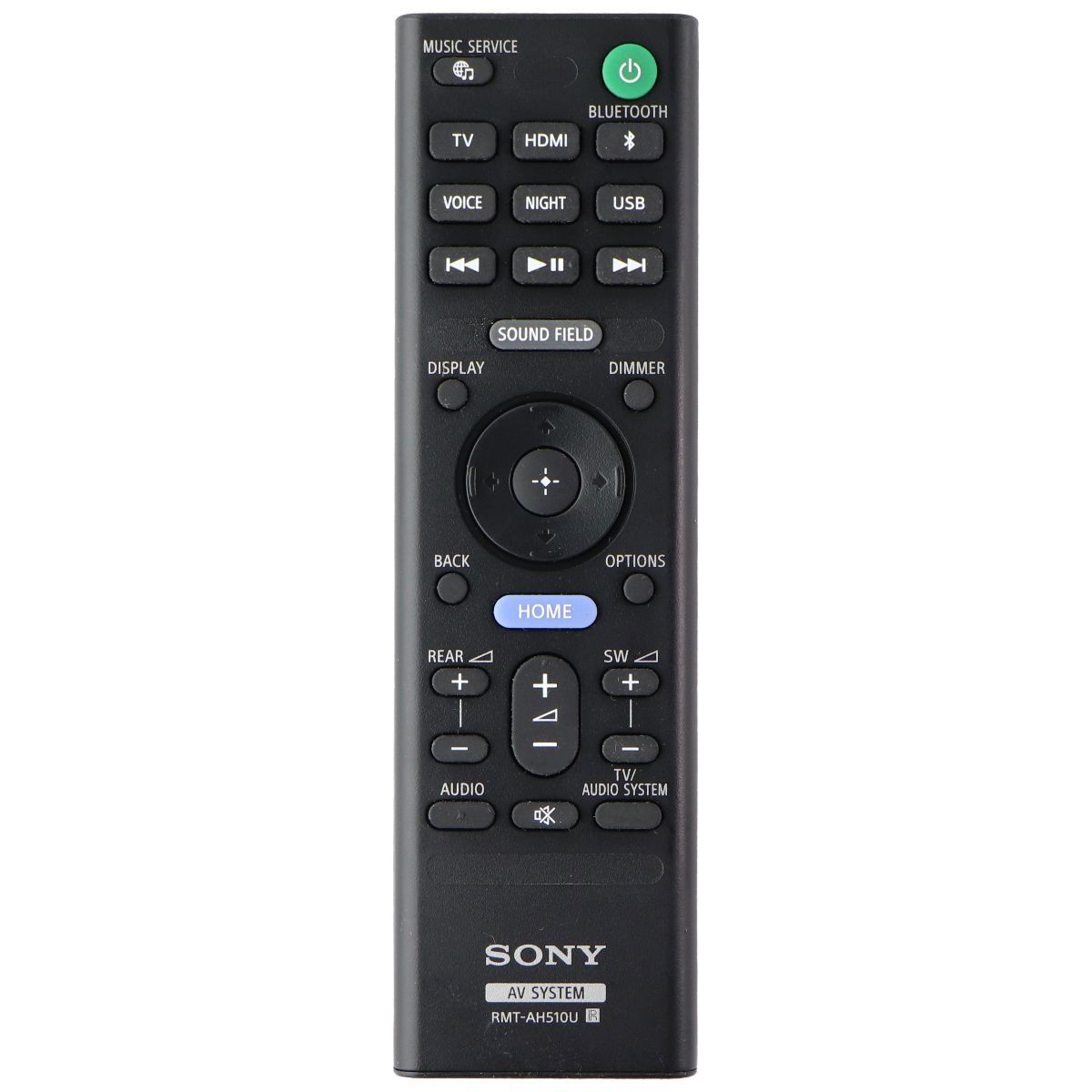 Sony OEM Remote Control (RMT-AH510U) AV System Remote - Black TV, Video & Audio Accessories - Remote Controls Sony - Simple Cell Bulk Wholesale Pricing - USA Seller