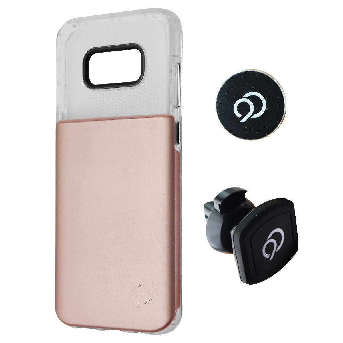 Nimbus9 Ghost Series Case for Samsung Galaxy S8 Plus - Clear/Pink Cell Phone - Cases, Covers & Skins Nimbus9 - Simple Cell Bulk Wholesale Pricing - USA Seller