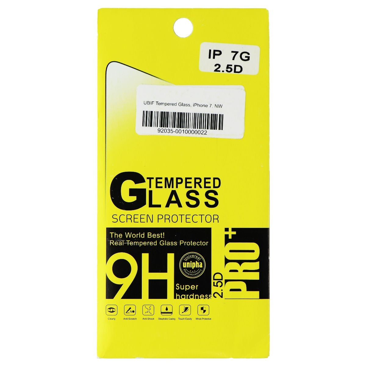 Unbranded Tempered Glass Screen Protector for Apple iPhone 7 - Clear Cell Phone - Screen Protectors Unbranded - Simple Cell Bulk Wholesale Pricing - USA Seller