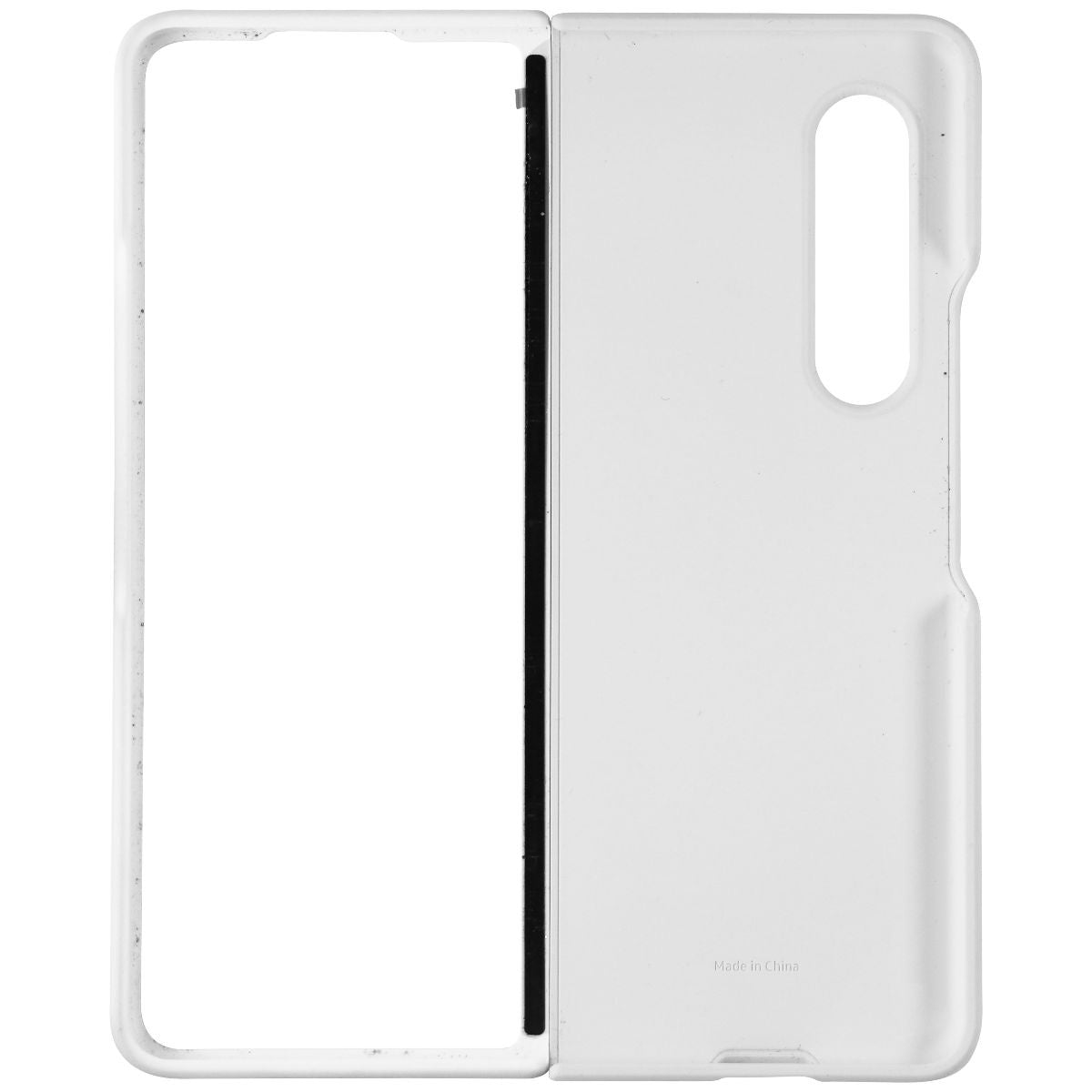 Samsung Silicone Cover for Samsung Galaxy Z Fold3 5G - White Cell Phone - Cases, Covers & Skins Samsung Electronics - Simple Cell Bulk Wholesale Pricing - USA Seller