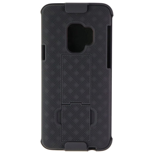 Verizon Shell Case and Holster Combo for Samsung Galaxy S9 Smartphones - Black Cell Phone - Cases, Covers & Skins Verizon - Simple Cell Bulk Wholesale Pricing - USA Seller