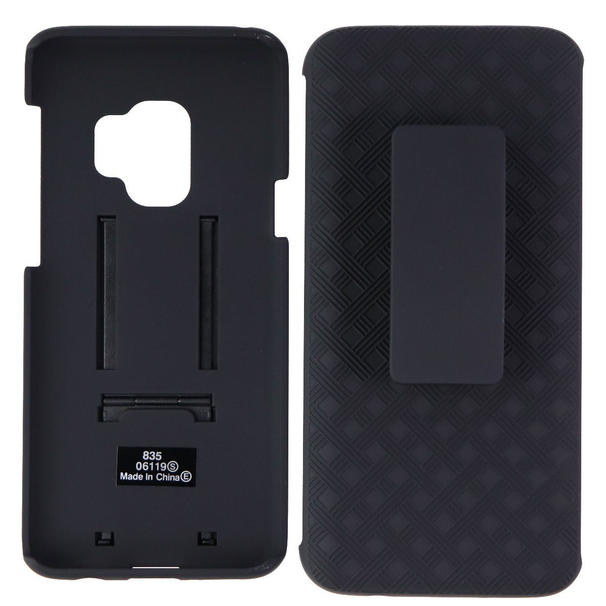 Verizon Shell Case and Holster Combo for Samsung Galaxy S9 Smartphones - Black Cell Phone - Cases, Covers & Skins Verizon - Simple Cell Bulk Wholesale Pricing - USA Seller