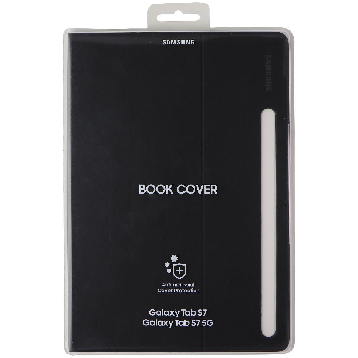 Samsung Official Book Cover for Galaxy Tab S7 and Tab S7 5G - Black EF-BT870PBE iPad/Tablet Accessories - Cases, Covers, Keyboard Folios Samsung - Simple Cell Bulk Wholesale Pricing - USA Seller