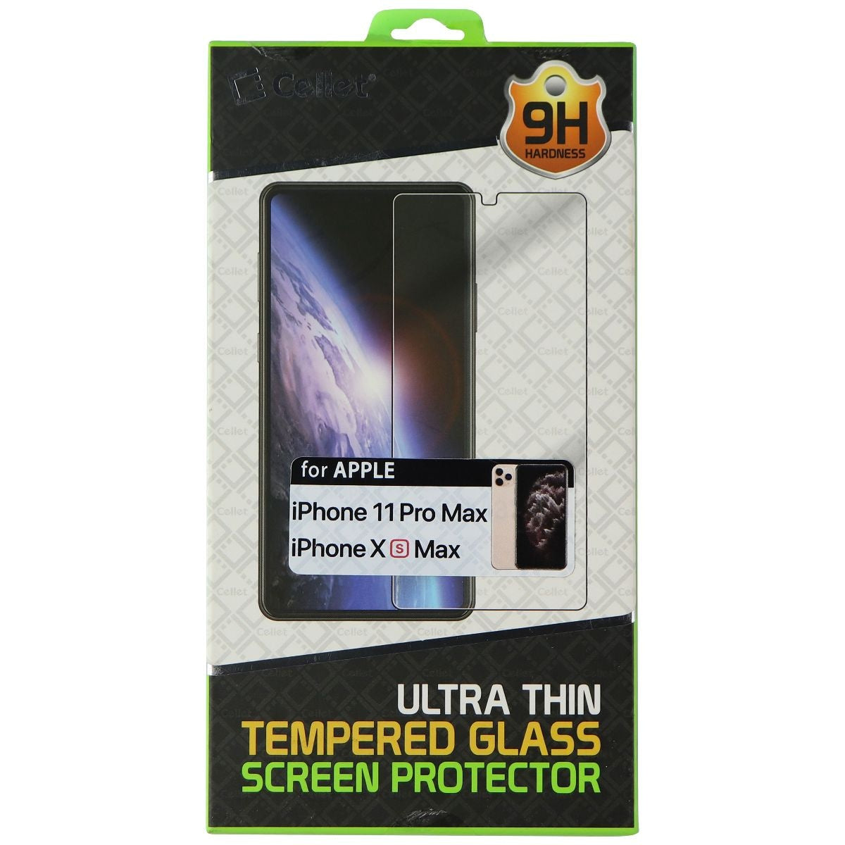 Cellet Tempered Glass Screen Protector for iPhone 11 Pro Max / XS Max - Clear Cell Phone - Screen Protectors Cellet - Simple Cell Bulk Wholesale Pricing - USA Seller