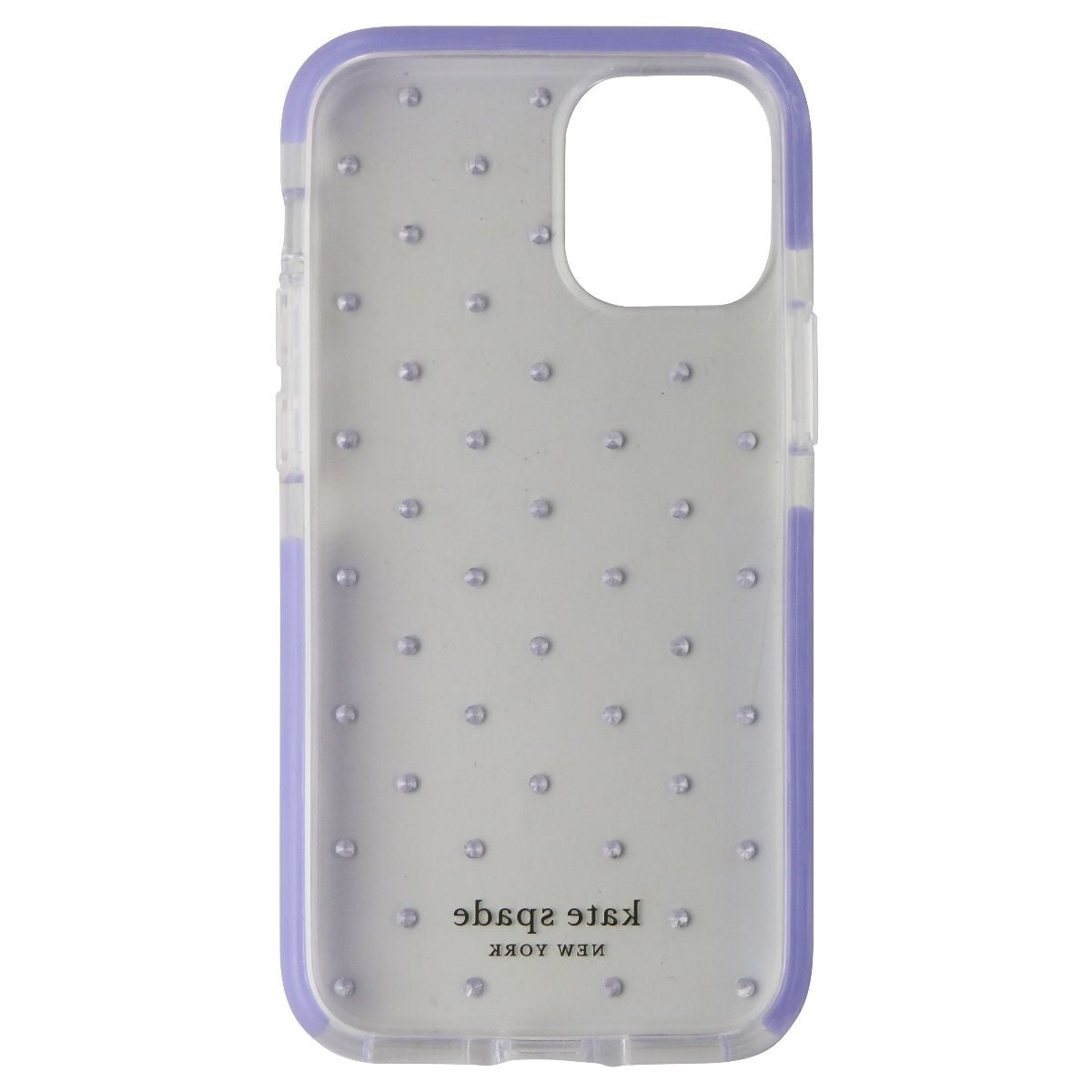 Kate Spade Defensive Hardshell Case for iPhone 12 Mini - Pin Dot Gems / Lilac Cell Phone - Cases, Covers & Skins Kate Spade - Simple Cell Bulk Wholesale Pricing - USA Seller