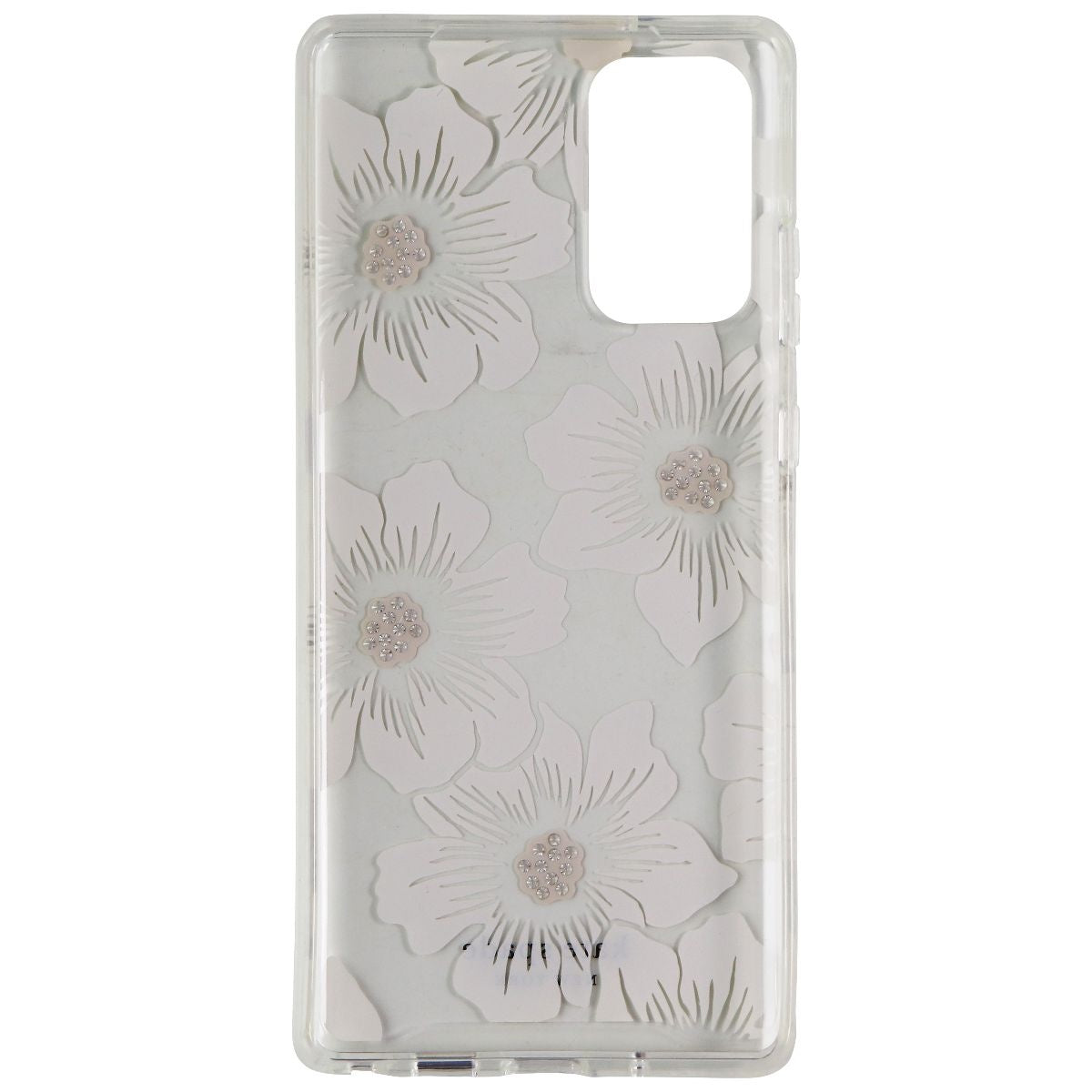 Kate Spade Hard Case for Galaxy Note20 5G - Hollyhock Clear Floral Cell Phone - Cases, Covers & Skins Kate Spade - Simple Cell Bulk Wholesale Pricing - USA Seller
