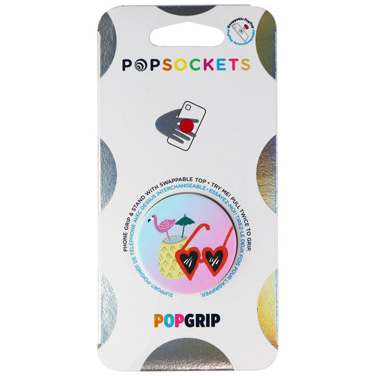 PopSockets PopGrip Expanding Stand and Grip with Swappable Top - Poolside Cell Phone - Mounts & Holders PopSockets - Simple Cell Bulk Wholesale Pricing - USA Seller