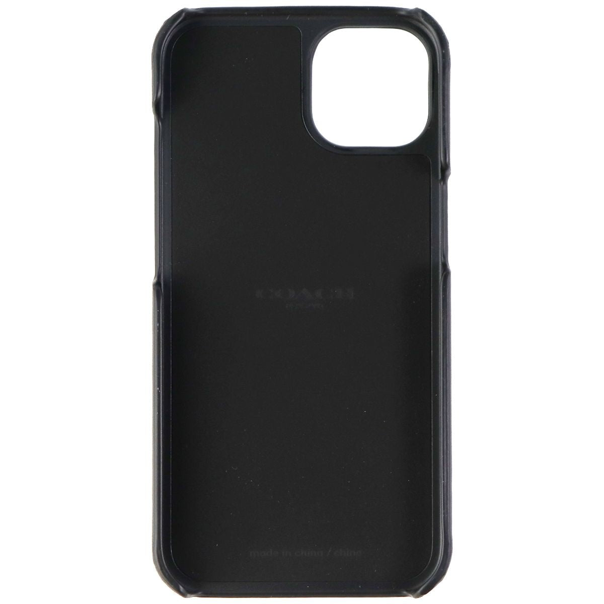 Coach Leather Slim Wrap Case for Apple iPhone 13 / 14 - Black Cell Phone - Cases, Covers & Skins Coach - Simple Cell Bulk Wholesale Pricing - USA Seller