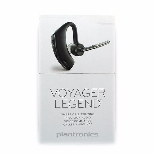 Plantronics Voyager Legend Wireless Bluetooth Headset for iOS & Android - Black Cell Phone - Headsets Plantronics - Simple Cell Bulk Wholesale Pricing - USA Seller