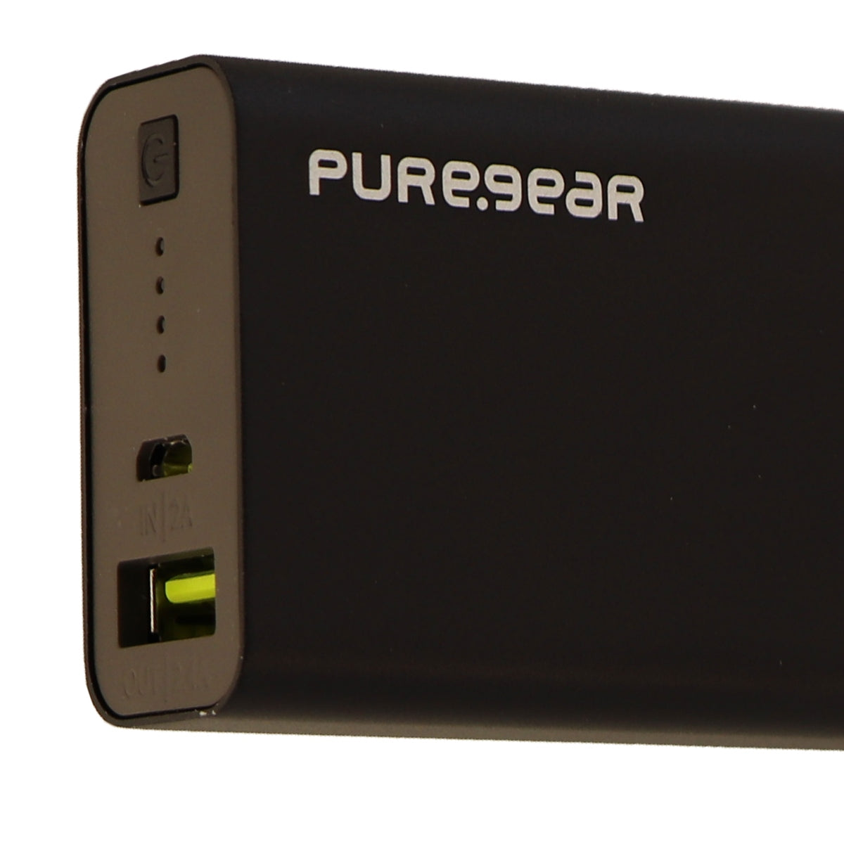 PureGear PureJuice 5,200mAh Portable Power Bank with 2.4-Amp USB Port - Black Cell Phone - Chargers & Cradles PureGear - Simple Cell Bulk Wholesale Pricing - USA Seller