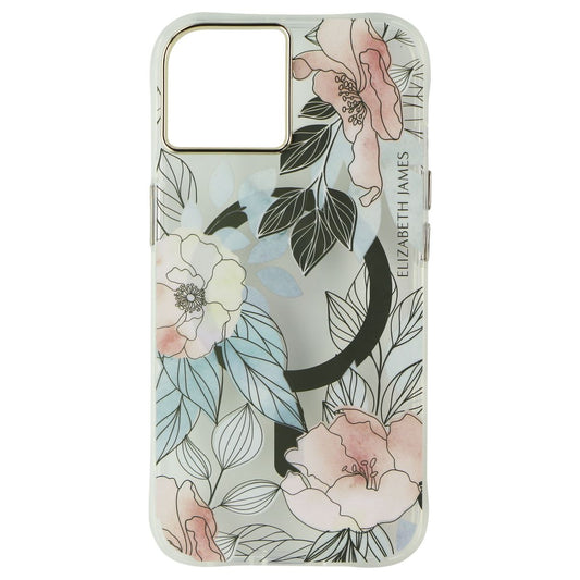 Elizabeth James Case for MagSafe for iPhone 14/13 - Blooms in Bordeaux Cell Phone - Cases, Covers & Skins Elizabeth James - Simple Cell Bulk Wholesale Pricing - USA Seller