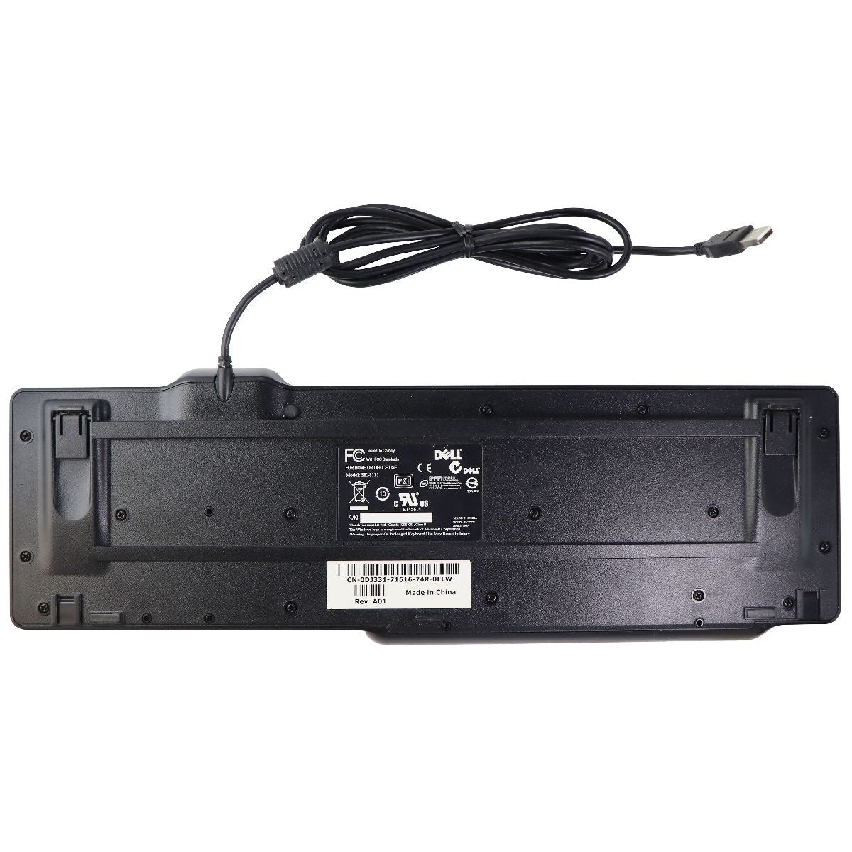 Dell Original USB Computer Keyboard for Windows & More - Black (SK-8115) Gaming/Console - Keyboards & Keypads Dell - Simple Cell Bulk Wholesale Pricing - USA Seller