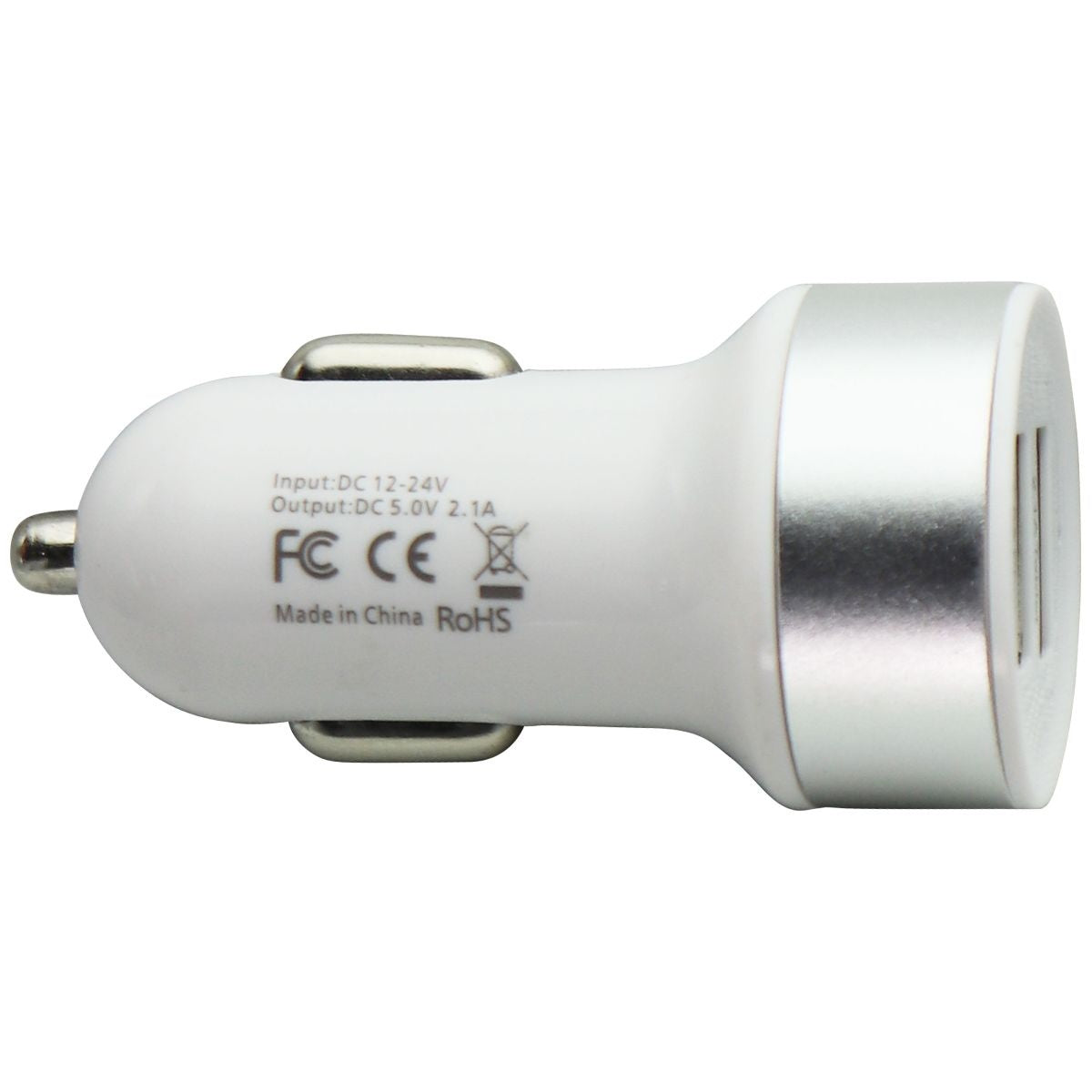 Zupa Dual USB Car Charger (3.1A) - White Cell Phone - Chargers & Cradles Zupa - Simple Cell Bulk Wholesale Pricing - USA Seller