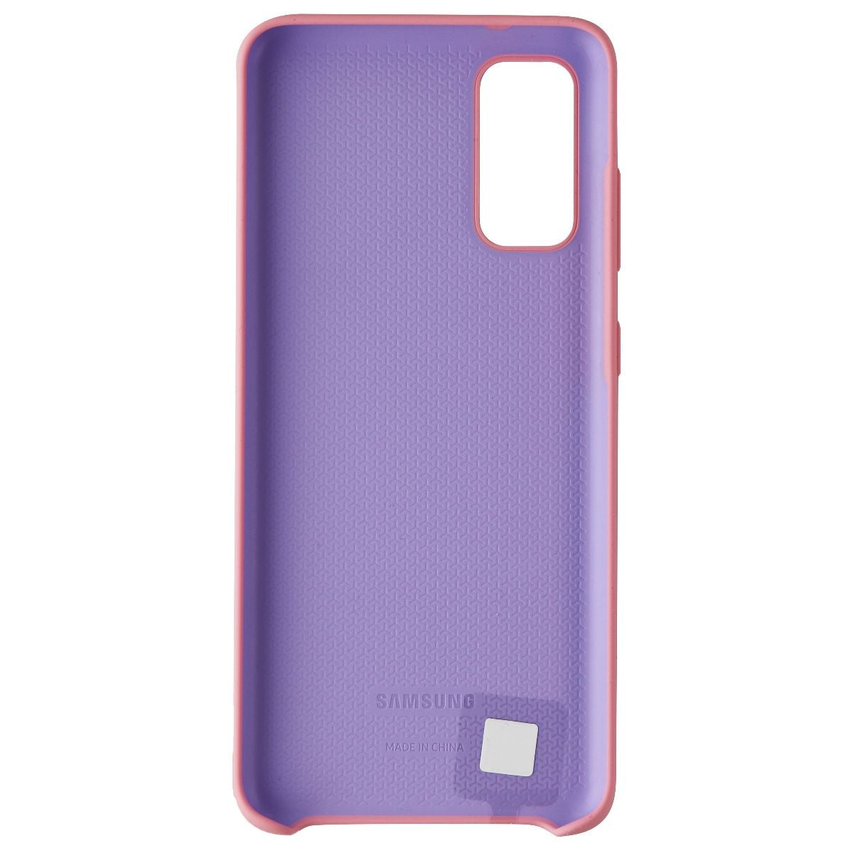 Samsung Official Silicone Cover for Samsung Galaxy S20 / S20 5G - Pink Cell Phone - Cases, Covers & Skins Samsung - Simple Cell Bulk Wholesale Pricing - USA Seller