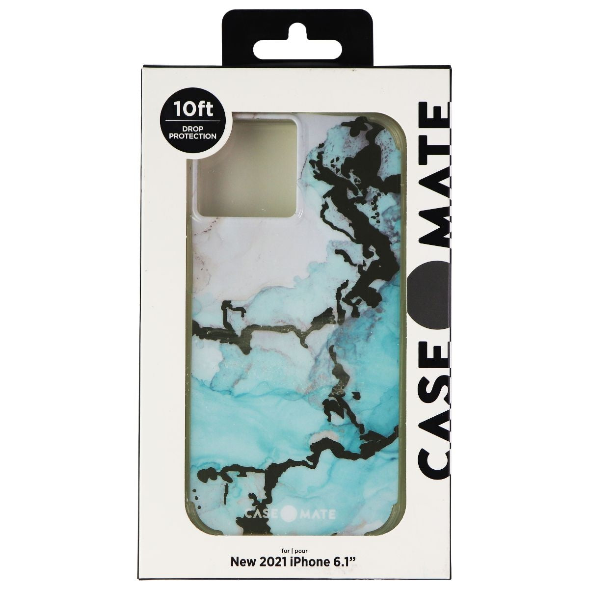 Case-Mate Tough Prints Series Case for Apple iPhone 13 / 14 - Ocean Marble Cell Phone - Cases, Covers & Skins Case-Mate - Simple Cell Bulk Wholesale Pricing - USA Seller
