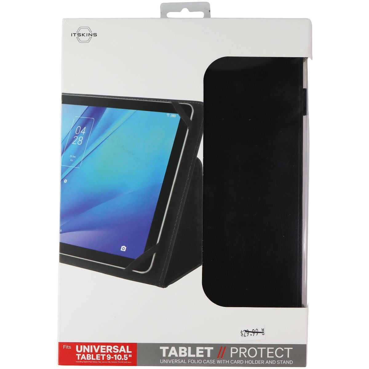 ITSKINS Tablet Protect Series Universal Case for 9-10.5 inch Tablets - Black Cell Phone - Cases, Covers & Skins ITSKINS - Simple Cell Bulk Wholesale Pricing - USA Seller