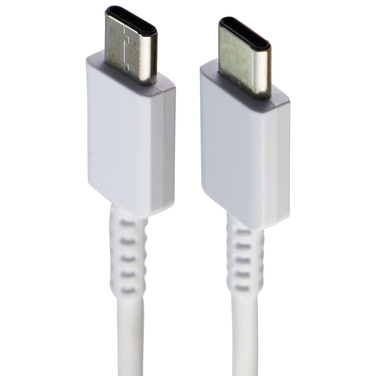 Samsung (1.8m/5.9ft) USB-C to USB-C Charge and Sync Cable - White (EP-DW767JWZ) Cell Phone - Cables & Adapters Samsung - Simple Cell Bulk Wholesale Pricing - USA Seller