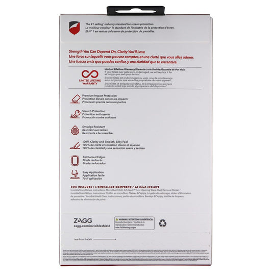 ZAGG Invisible Shield (Glass) Tempered Glass for Google Pixel 4 - Clear Cell Phone - Screen Protectors Zagg - Simple Cell Bulk Wholesale Pricing - USA Seller