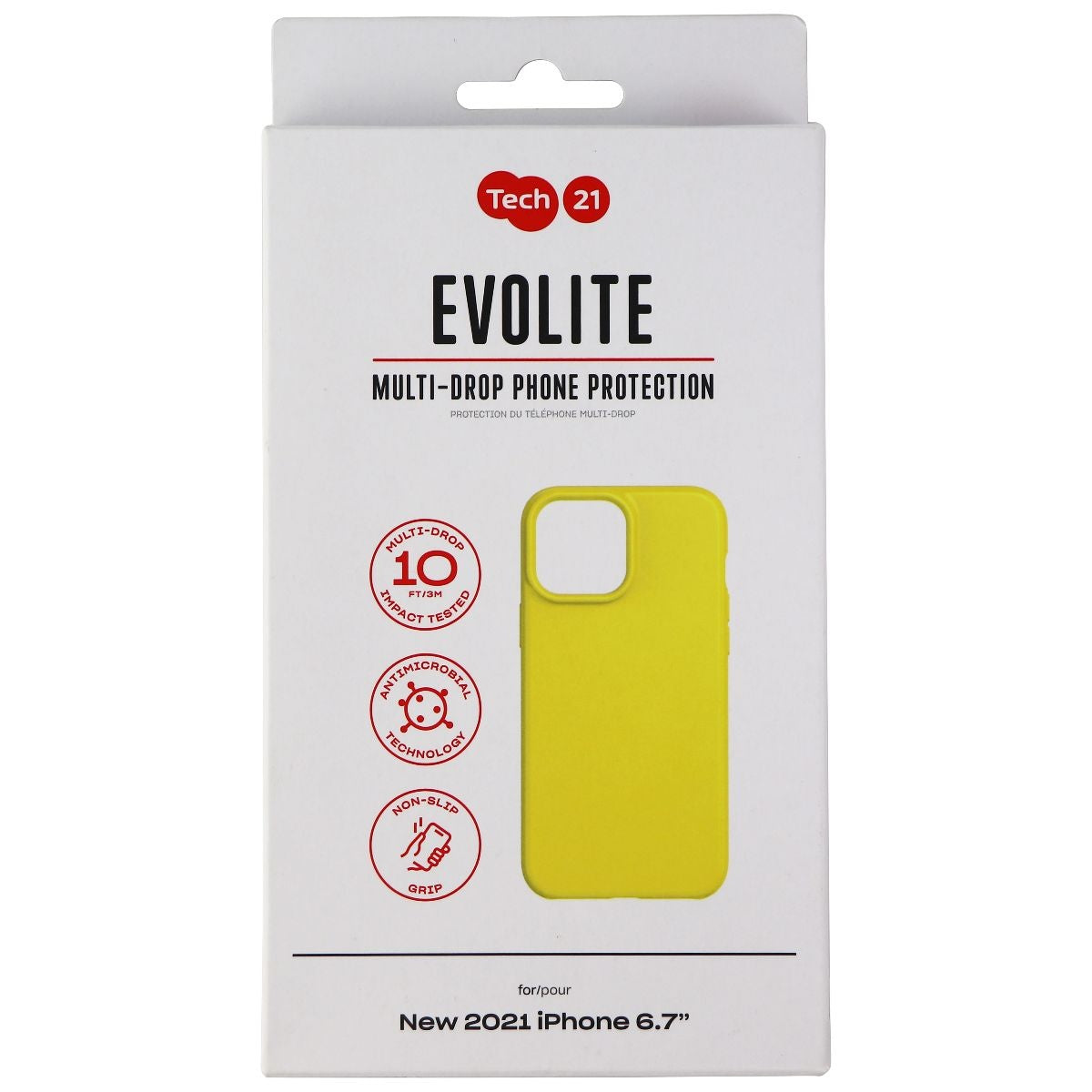 Tech21 Evo Lite Flexible Case for Apple iPhone 13 Pro Max - Sunflower Yellow Cell Phone - Cases, Covers & Skins Tech21 - Simple Cell Bulk Wholesale Pricing - USA Seller