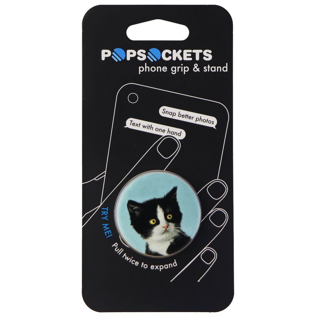 PopSockets: Collapsible Grip & Stand for Phones and Tablets - Ralphie / Cat Cell Phone - Mounts & Holders PopSockets - Simple Cell Bulk Wholesale Pricing - USA Seller
