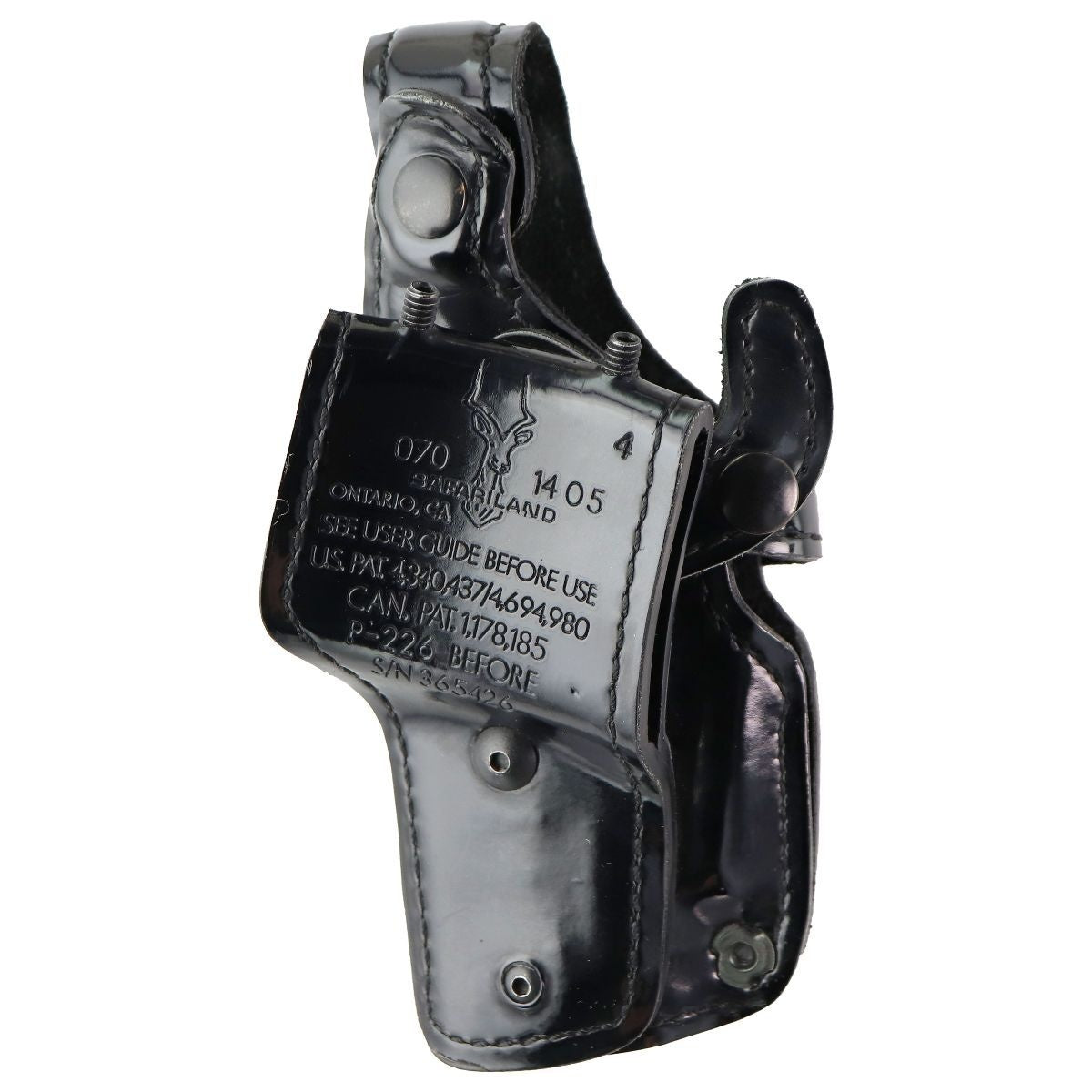 Safariland Right Hand Holster - Black Gloss (070) P-226 Before 14/05 Other Sporting Goods Safariland - Simple Cell Bulk Wholesale Pricing - USA Seller