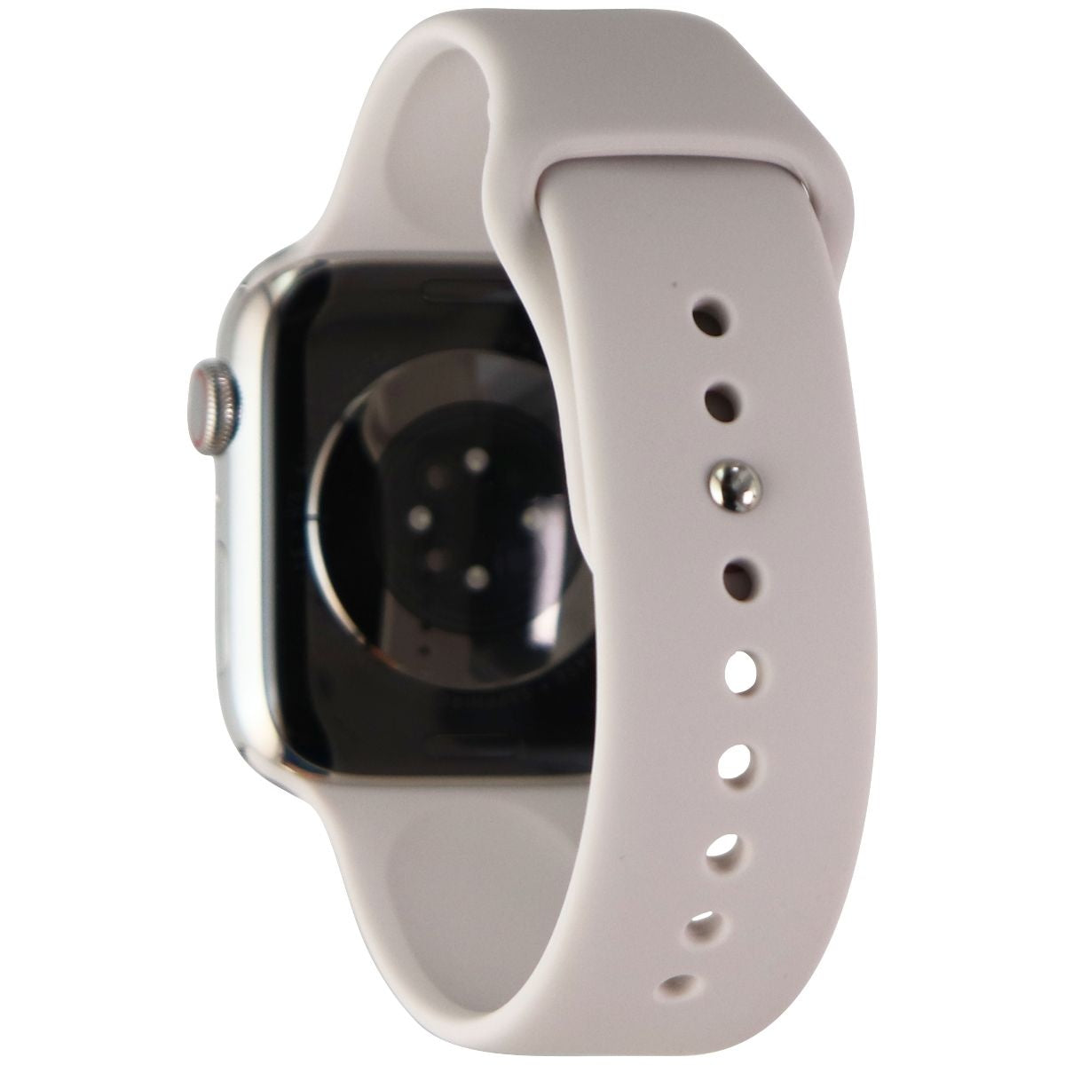 Apple Watch Series 7 (GPS + LTE) A2477 (45mm) Stainless Silver/Starlight Sp Band Smart Watches Apple - Simple Cell Bulk Wholesale Pricing - USA Seller
