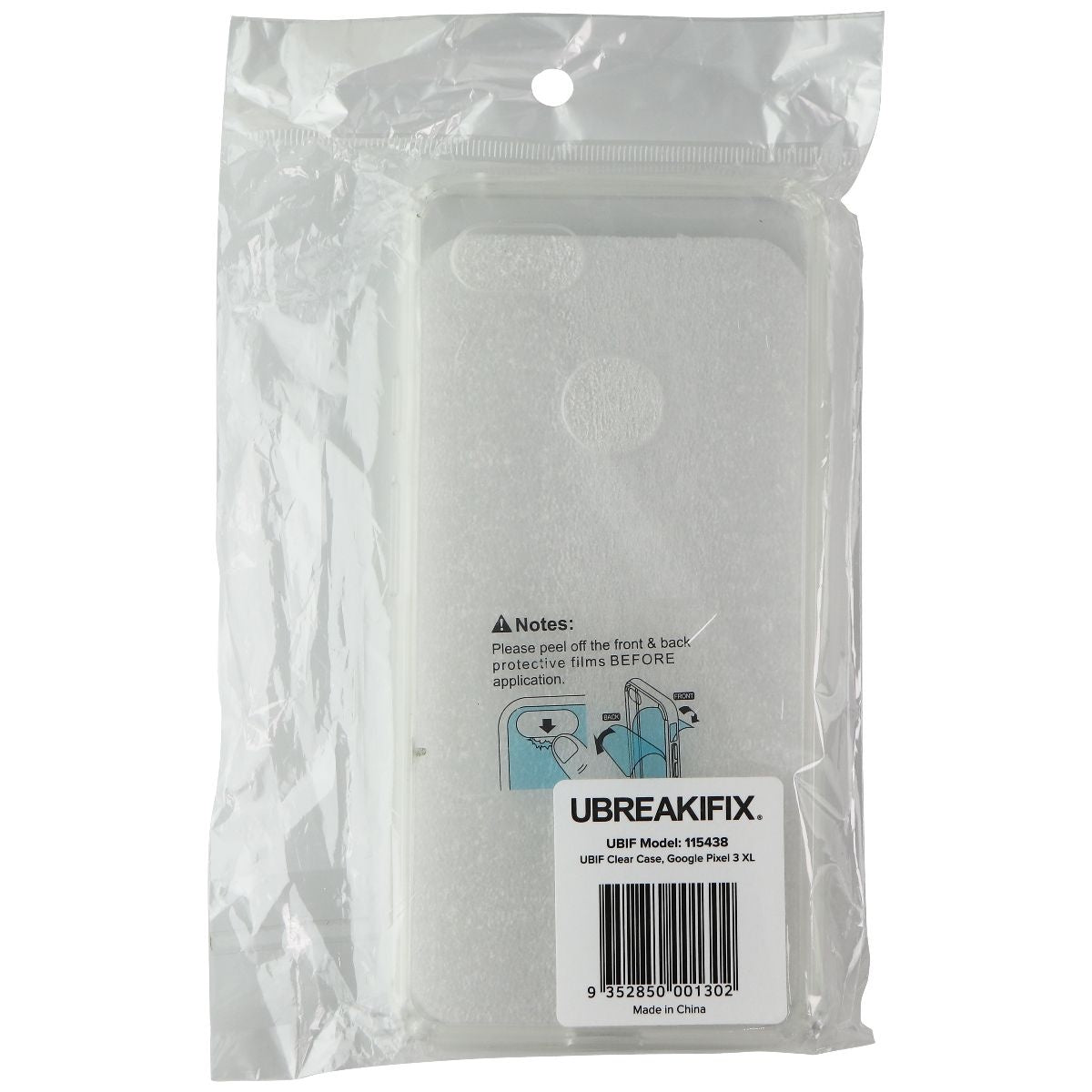 UBREAKIFIX Hardshell Case for Google Pixel 3 XL - Clear Cell Phone - Cases, Covers & Skins UBREAKIFIX - Simple Cell Bulk Wholesale Pricing - USA Seller