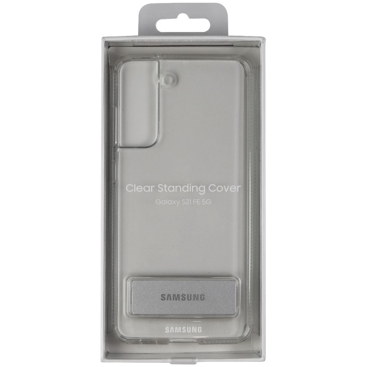 Samsung Official Clear Standing Cover for Samsung Galaxy S21 FE (5G) - Clear Cell Phone - Cases, Covers & Skins Samsung - Simple Cell Bulk Wholesale Pricing - USA Seller