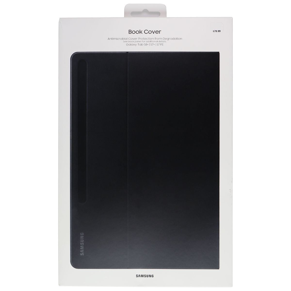 Samsung Official Book Cover for Galaxy Tab S8+/S7+/S7 FE - Black
