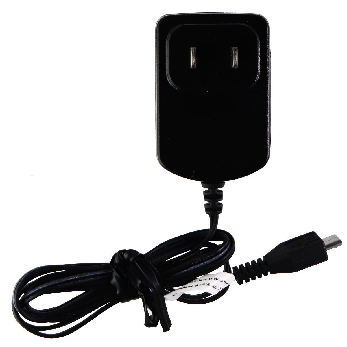 3-Foot Travel Charger (5V/550mA) Micro-USB Wall Adapter - Black (PA-5V550mA-005)