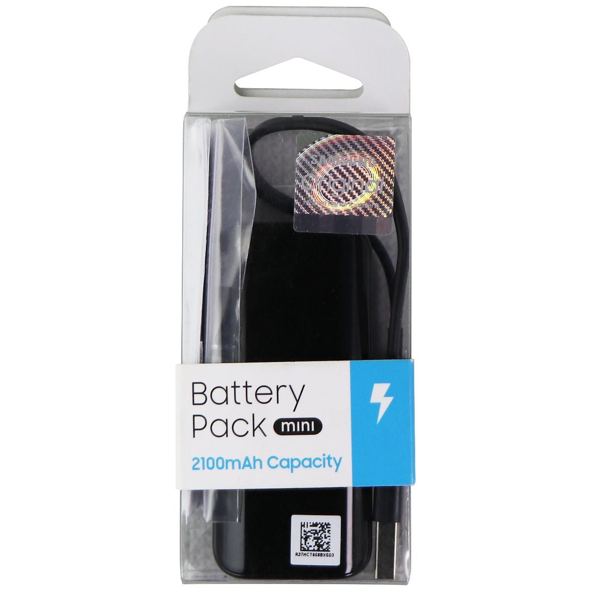 Samsung 2100mAh Universal Battery Pack with 1A Single USB Port - Gloss Black Cell Phone - Chargers & Cradles Samsung - Simple Cell Bulk Wholesale Pricing - USA Seller