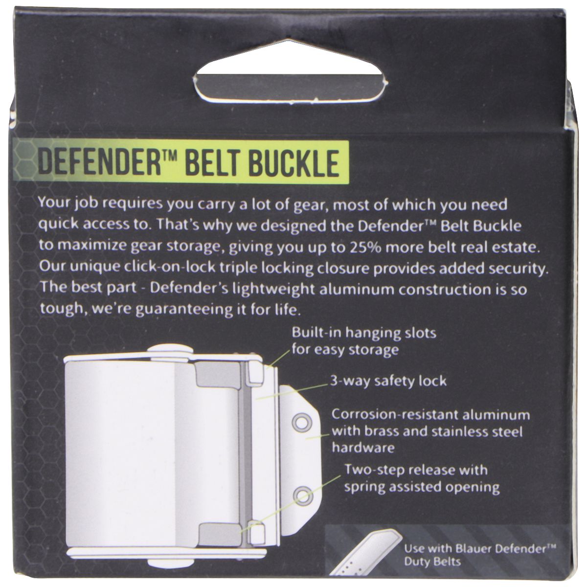 Blauer. DEFENDER Premium Leather Duty Belt & Buckle Combo (Size 36) B011/BB001 Other Sporting Goods Blauer. - Simple Cell Bulk Wholesale Pricing - USA Seller