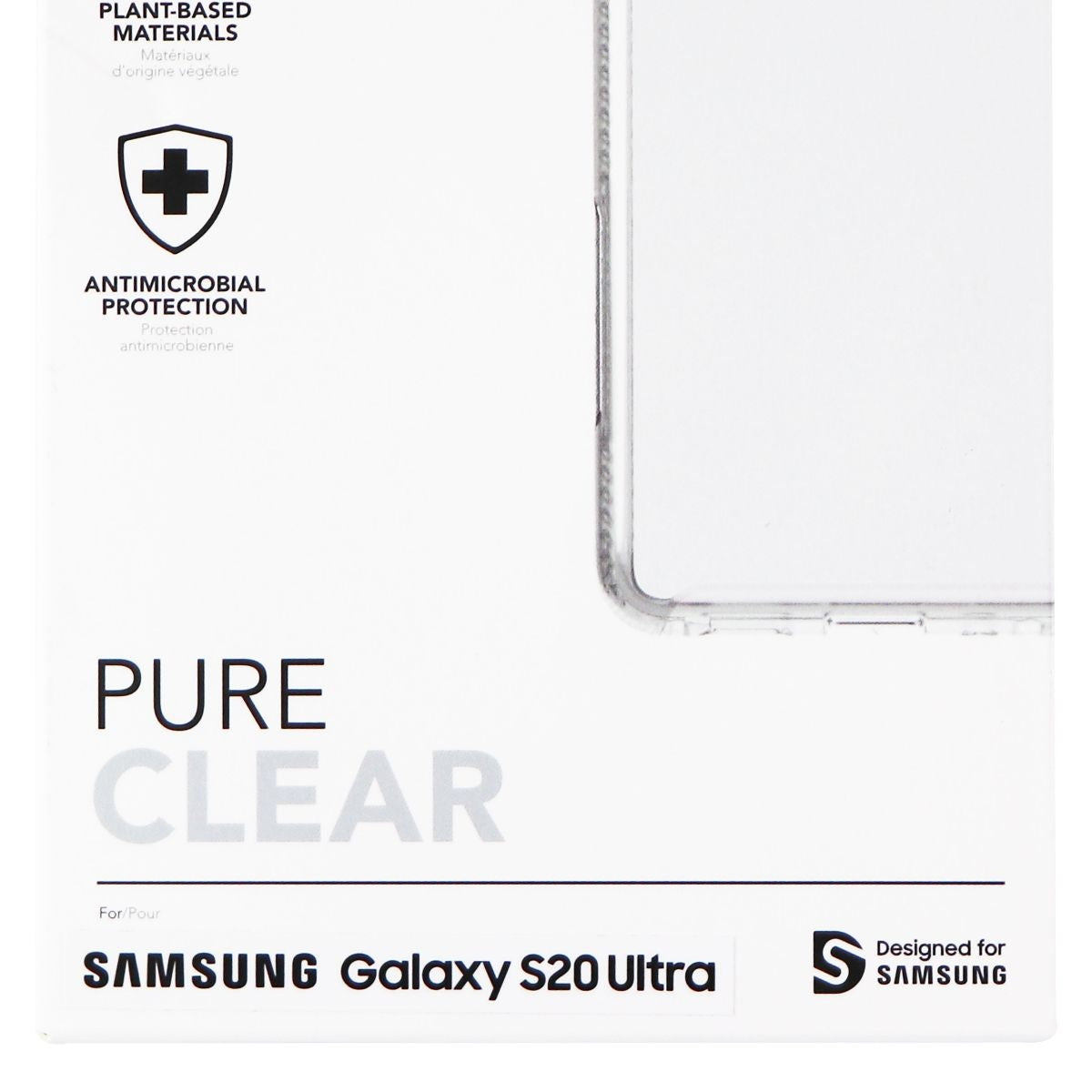 Tech21 Pure Clear Series Hybrid Case for Samsung Galaxy 20 Ultra - Clear Cell Phone - Cases, Covers & Skins Tech21 - Simple Cell Bulk Wholesale Pricing - USA Seller