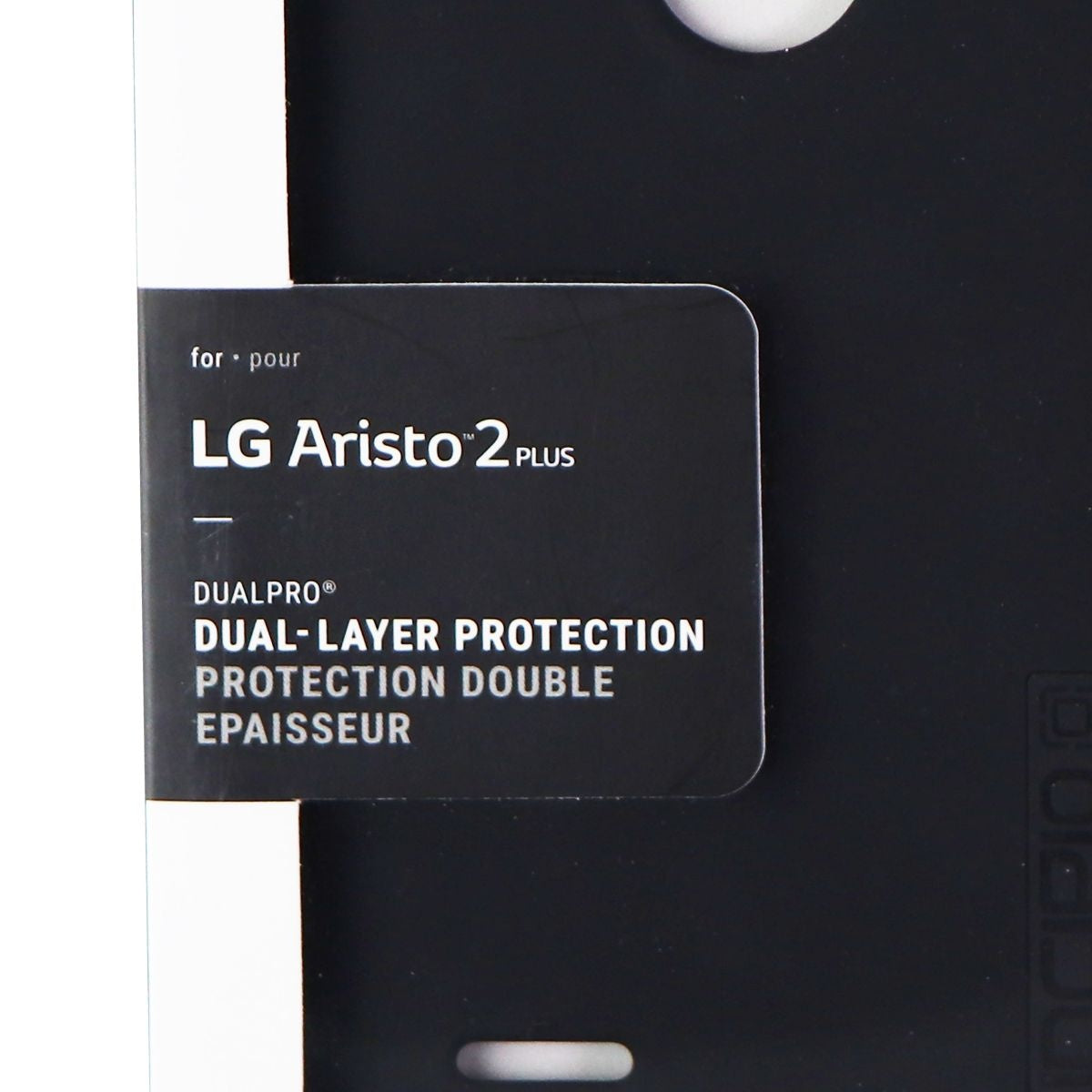 Incipio DualPro Dual Layer Case for LG Tribute Dynasty - Black / Black Cell Phone - Cases, Covers & Skins Incipio - Simple Cell Bulk Wholesale Pricing - USA Seller