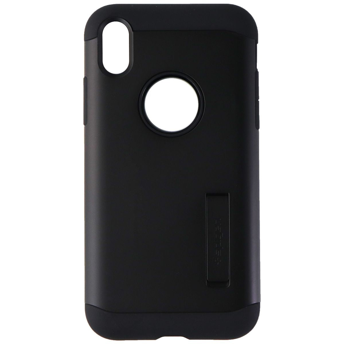 Spigen Slim Armor Series Dual Layer Case for Apple iPhone XR - Black Cell Phone - Cases, Covers & Skins Spigen - Simple Cell Bulk Wholesale Pricing - USA Seller