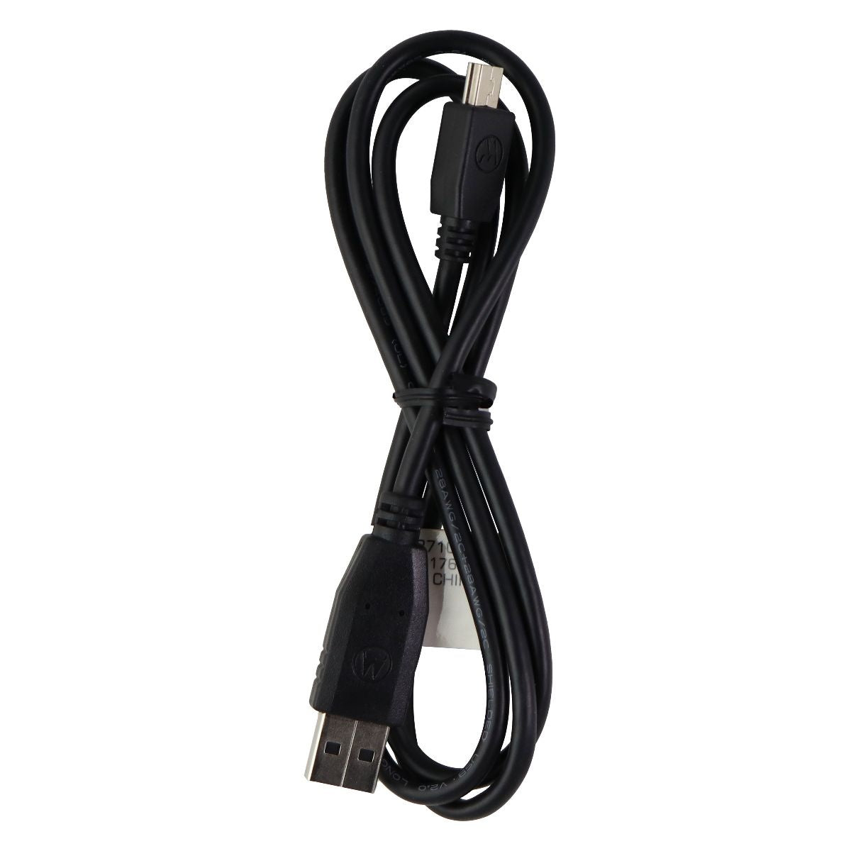 Motorola 3.3-Foot OEM (Mini-USB) to USB Charge Cable - Black (SKN6371C) Cell Phone - Cables & Adapters Motorola - Simple Cell Bulk Wholesale Pricing - USA Seller