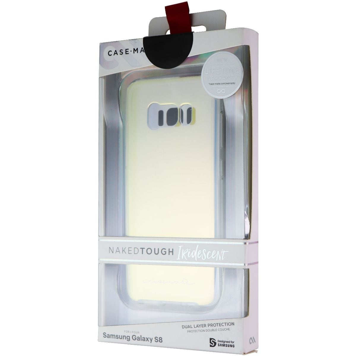 Case-Mate Naked Tough Hard Case for Samsung Galaxy S8 - Clear/Iridescent Cell Phone - Cases, Covers & Skins Case-Mate - Simple Cell Bulk Wholesale Pricing - USA Seller