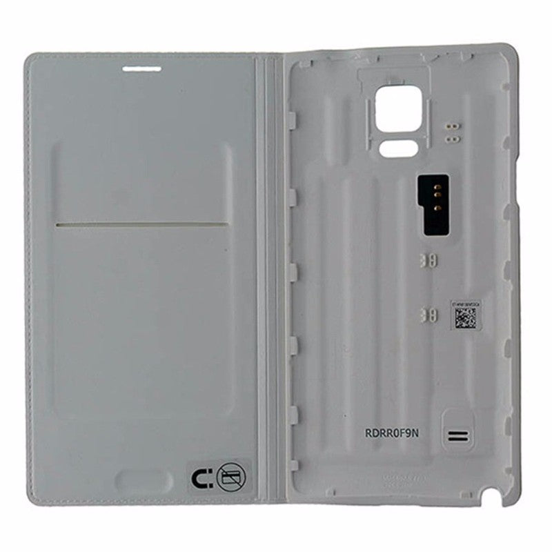 Samsung Flip Wallet Cover for Galaxy Note4 - White