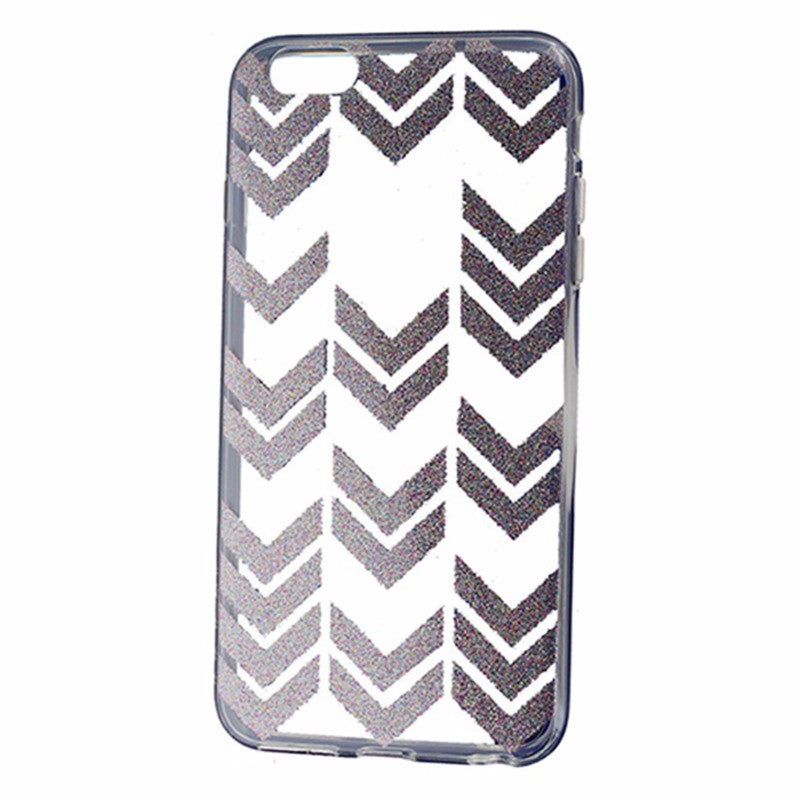 Incipio Design Hybrid Case for iPhone 6 Plus / 6s Plus - Silver Glitter Arrows Cell Phone - Cases, Covers & Skins Incipio - Simple Cell Bulk Wholesale Pricing - USA Seller