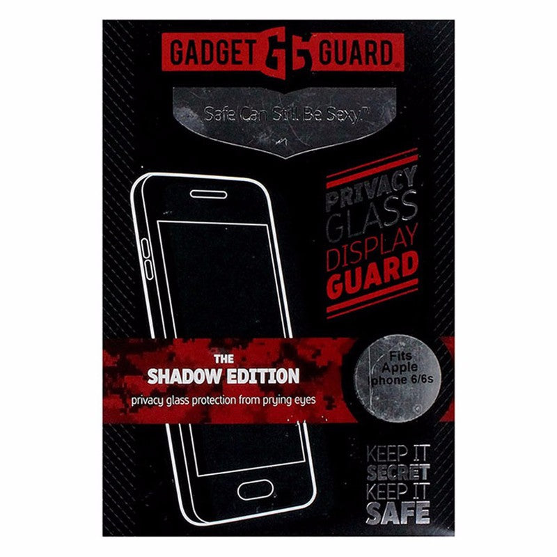 Gadget Guard Shadow Privacy Tempered Glass Protector for iPhone 6s and 6 Cell Phone - Screen Protectors Gadget Guard - Simple Cell Bulk Wholesale Pricing - USA Seller