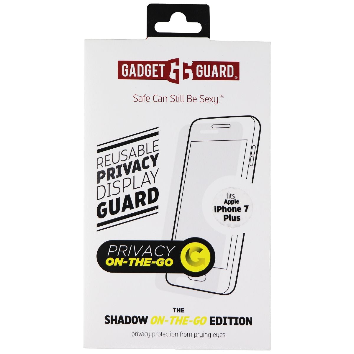 Gadget Guard Shadow On-The-Go Screen Protector for Apple iPhone 8 Plus & 7 Plus Cell Phone - Screen Protectors Gadget Guard - Simple Cell Bulk Wholesale Pricing - USA Seller