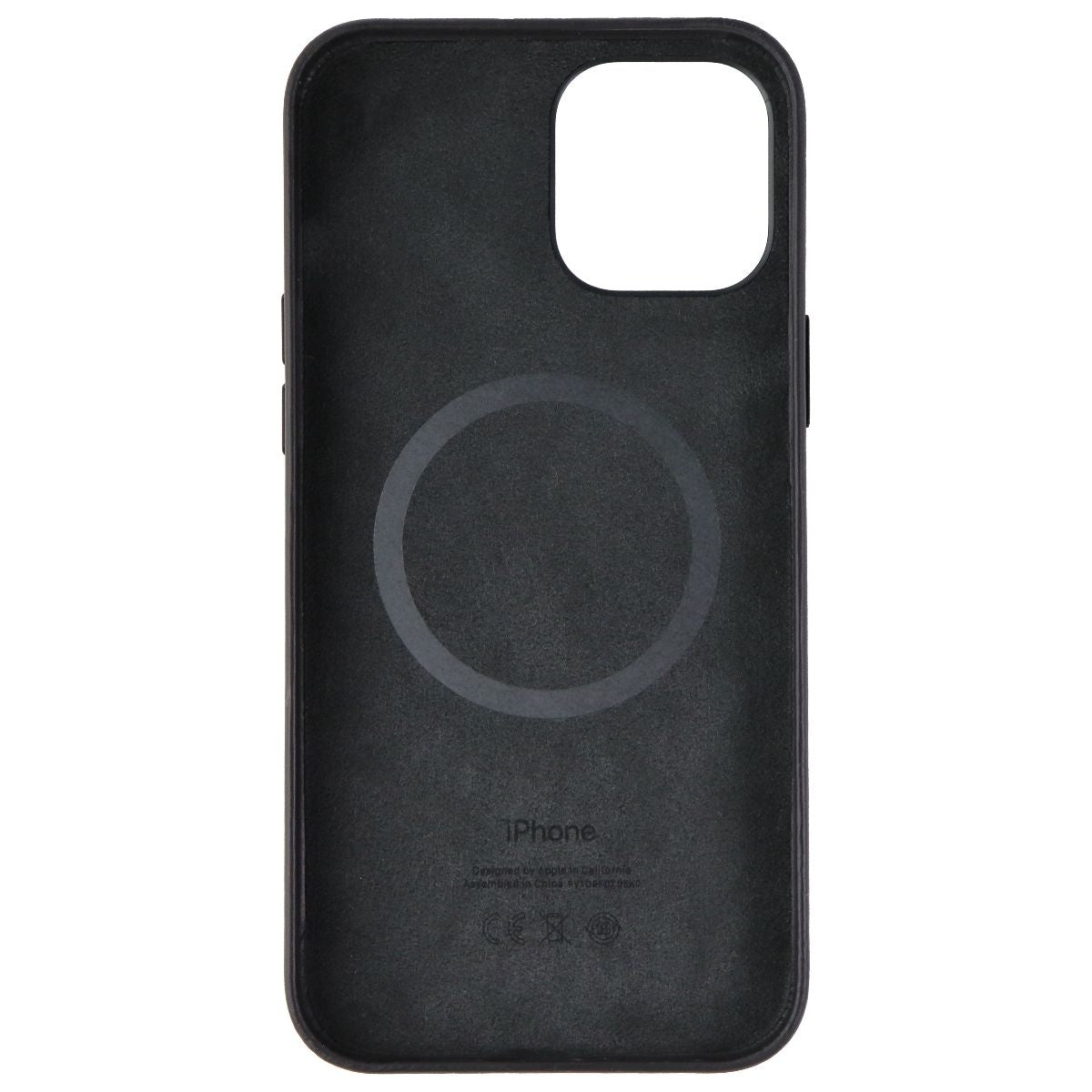 Apple Leather Case for MagSafe for iPhone 12 Pro Max - Black Cell Phone - Cases, Covers & Skins Apple - Simple Cell Bulk Wholesale Pricing - USA Seller