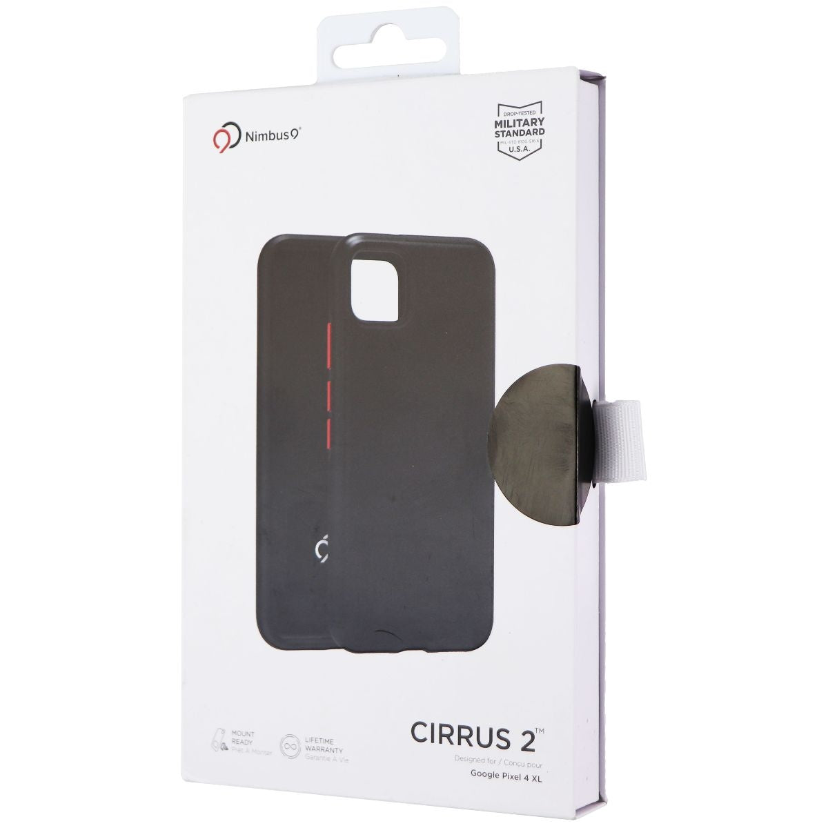 Nimbus9 Cirrus 2 Series Dual Layer Case for Google Pixel 4 XL - Black Cell Phone - Cases, Covers & Skins Nimbus9 - Simple Cell Bulk Wholesale Pricing - USA Seller