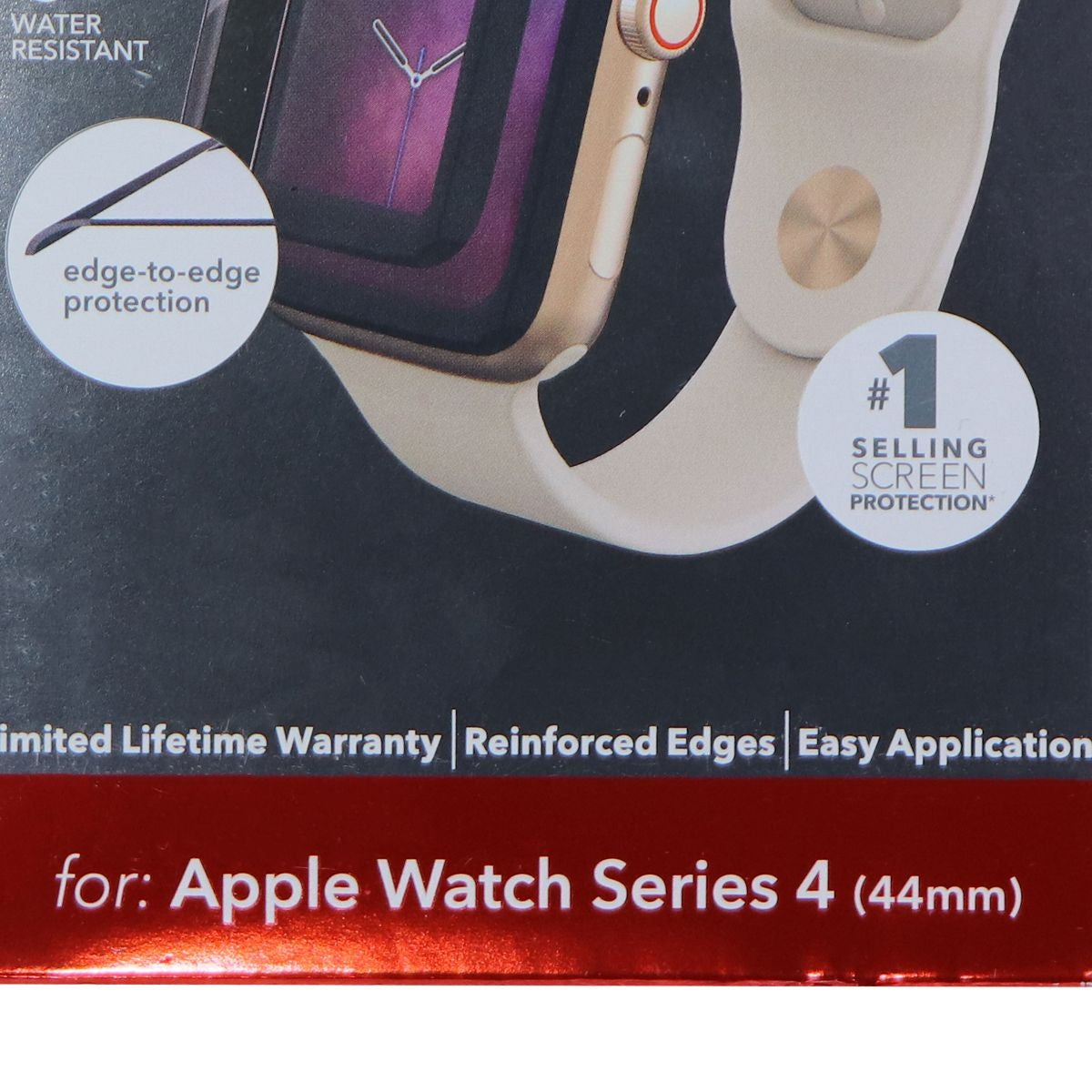 ZAGG Glass Curve Elite Screen Protector for Apple Watch Series 4 (44mm) Smart Watch Accessories - Screen Protectors Zagg - Simple Cell Bulk Wholesale Pricing - USA Seller