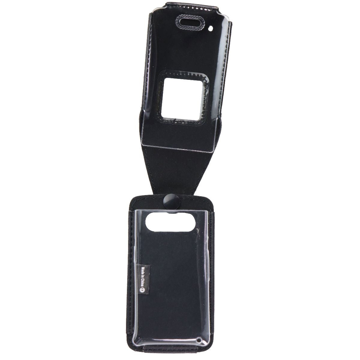 Verizon Fitted Case for Orbic Journey V - Black Vegan Leather Cell Phone - Cases, Covers & Skins Verizon - Simple Cell Bulk Wholesale Pricing - USA Seller