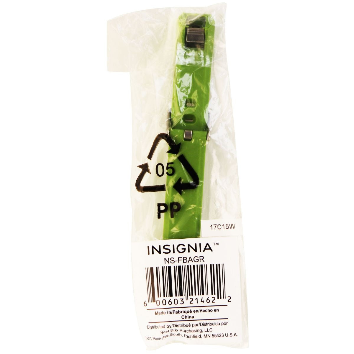 Insignia Silicone Band for the Fitbit Alta Activity Tracker - Green - NS-FBAGR Fitness Technology - Fit Tech Parts & Accessories Insignia - Simple Cell Bulk Wholesale Pricing - USA Seller