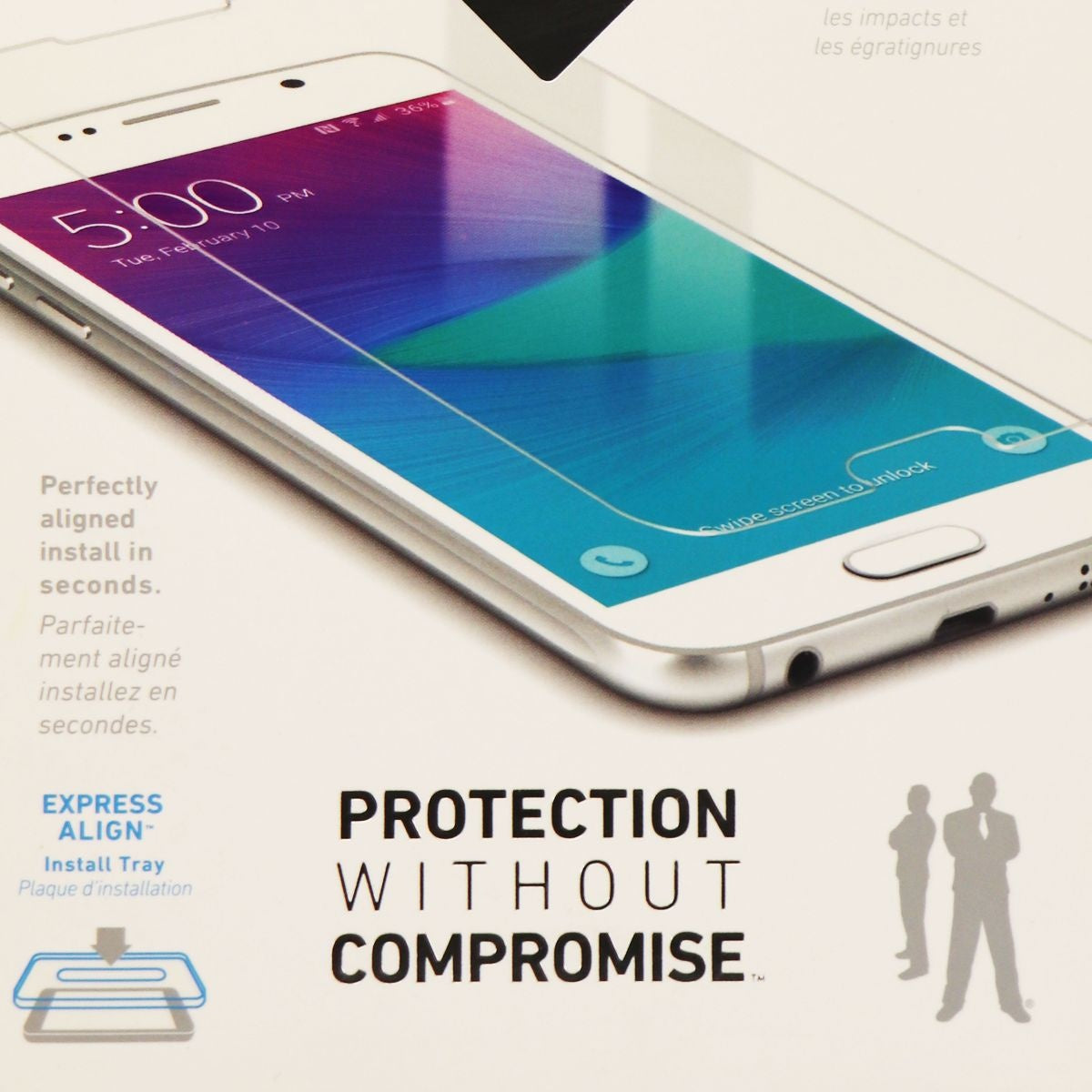 BodyGuardz ScreenGuardz Pure Series Tempered Glass for Galaxy S6 - Clear Cell Phone - Screen Protectors BODYGUARDZ - Simple Cell Bulk Wholesale Pricing - USA Seller