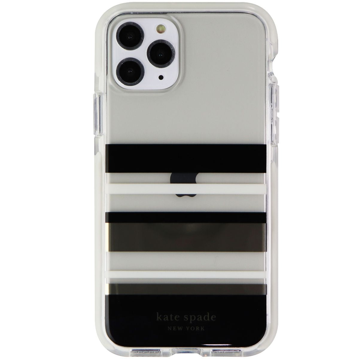 Kate Spade Defensive Hardshell Case for iPhone 11 Pro - Park Stripe/Gold/White Cell Phone - Cases, Covers & Skins Kate Spade - Simple Cell Bulk Wholesale Pricing - USA Seller